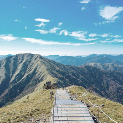 金刀比羅宮 と 剣山
