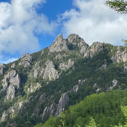 瑞牆山＝金峰山＝甲武信ヶ岳 縦走