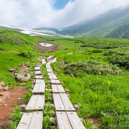 出羽三山 と 月山 と 鳥海山