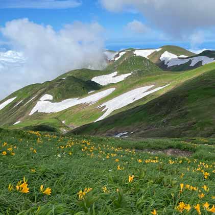 出羽三山 と 月山 と 鳥海山
